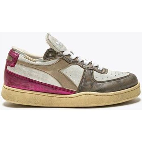 Sneaker 180207.C2034 MY BASKET ROW-BIANCO/ROSSO/FUCSIA - Diadora - Modalova