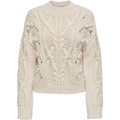 Pullover Margaretha L/S Knit - Pumice Stone - Only - Modalova