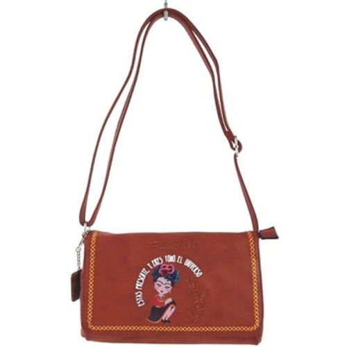 Umhängetasche Damenaccessoires k4917 Leder - Frida Kahlo - Modalova