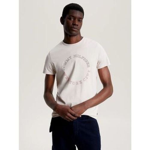 T-Shirts & Poloshirts MW0MW32602ABH-CASHMERE CREME - Tommy Hilfiger - Modalova