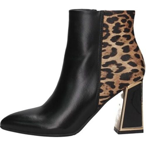 Ankle Boots Exe' M5742 Stiefeletten Frau SCHWARZ-LEOPARD E4411 - Exé Shoes - Modalova