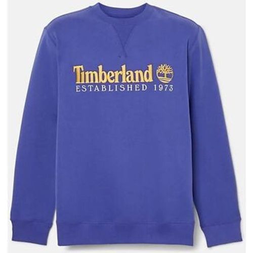 Sweatshirt TB0A65DD LS EST. 1973 CREW BB SWEATSHIRT-ED5 B CLEM BLU - Timberland - Modalova