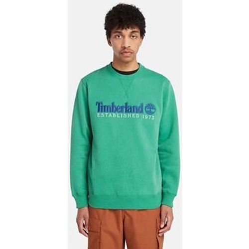 Sweatshirt TB0A65DD LS EST. 1973 CREW BB SWEATSHIRT-ED3 CELTIC GREEN - Timberland - Modalova