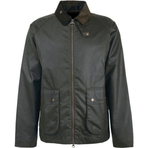 Herrenmantel Bedale Short Wax Jacket - Olive - Barbour - Modalova