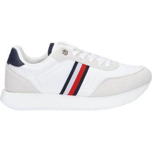 Sneaker FW0FW07831 ESSENTIAL RUNNER GLOBAL STRIPES - Tommy Hilfiger - Modalova