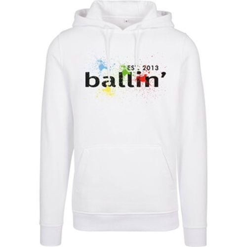 Pullover Paint Splatter Hoodie - Ballin Est. 2013 - Modalova