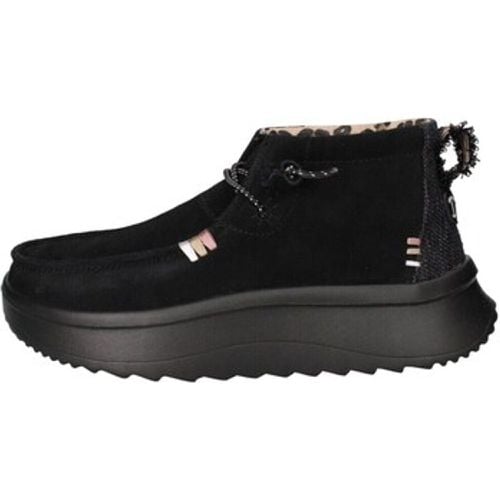 Sneaker Wendy Peak Hi Suede Turnschuhe Frau Schwarz - HEYDUDE - Modalova