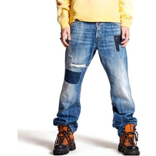 Jeans MEDIUM PATCH WASH ROADIE JEANS - Dsquared - Modalova