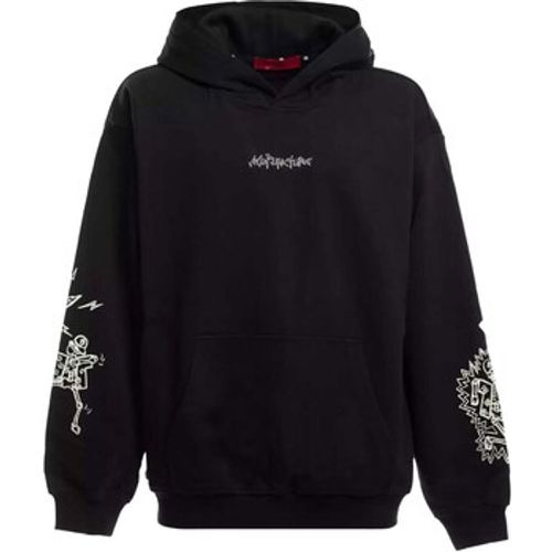 Fleecepullover Acu Hoodie Dancing Skull - Acupuncture - Modalova