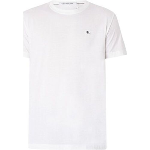 T-Shirt T-Shirt mit Stickerei-Abzeichen - Calvin Klein Jeans - Modalova