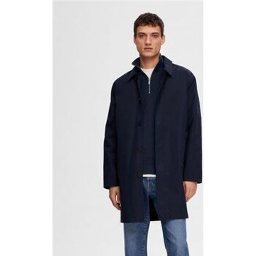 Jacken 16091586 SLHDEVON LAYERS CARCOAT-SKY CAPTAIN - Selected - Modalova