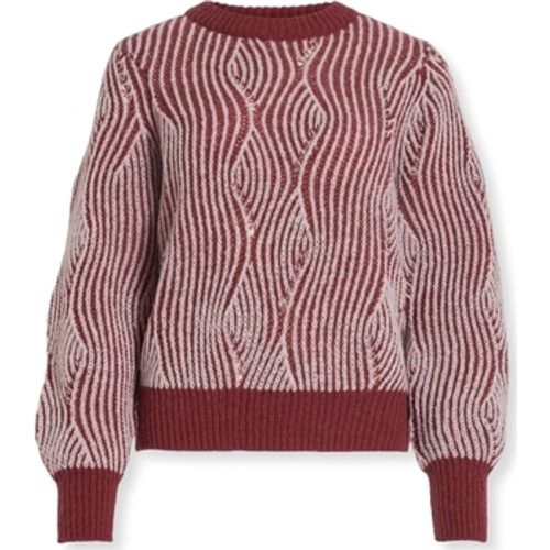 Pullover Nanna Knit - Beet Red - Vila - Modalova