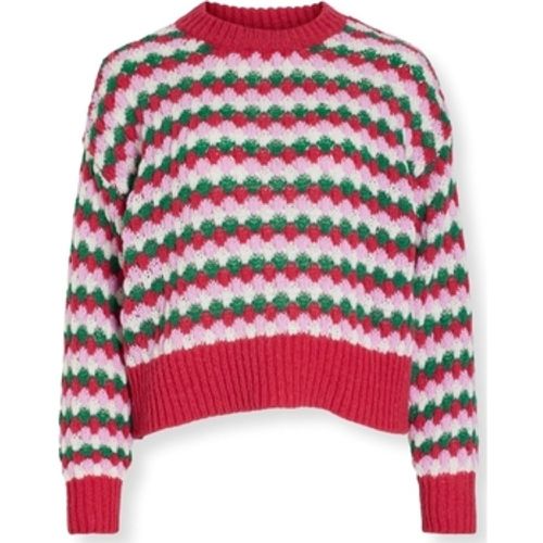 Pullover Salula Knit L/S - Cerise - Vila - Modalova