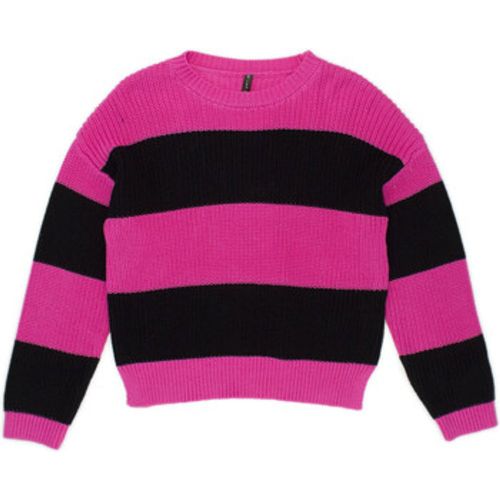 Jeans GIRL MAGLIA A COSTE RIGATA BICOLORE Art. MG1794 - Manila Grace - Modalova