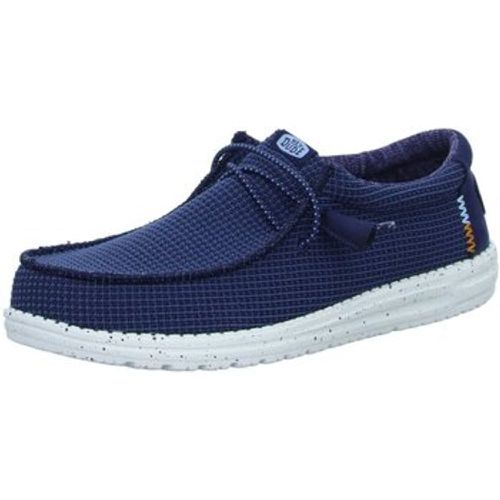 Herrenschuhe Schnuerschuhe Wally Sport Mesh Navy HD40403-410 - Hey Dude Shoes - Modalova