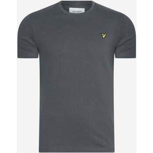 T-Shirts & Poloshirts Plain t-shirt - gunmetal - Lyle & Scott - Modalova