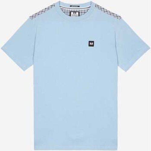 T-Shirts & Poloshirts Diaz - winter sky blue house check - Weekend Offender - Modalova