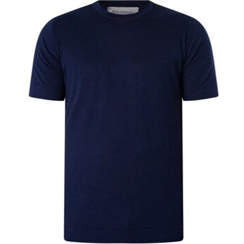 T-Shirt Lorca Rahmengenähtes T-Shirt - John Smedley - Modalova