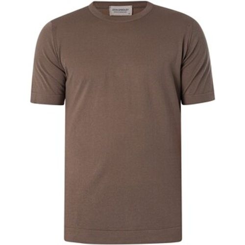 T-Shirt Lorca Rahmengenähtes T-Shirt - John Smedley - Modalova