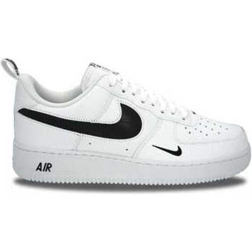 Sneaker Air Force 1 Low Multi-Etch Swoosh White Black - Nike - Modalova