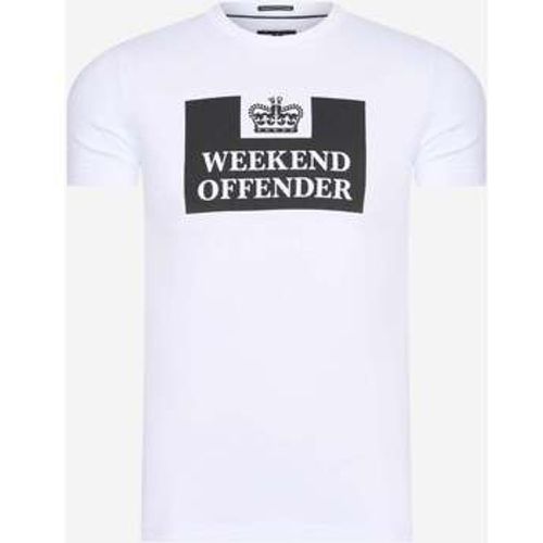 T-Shirts & Poloshirts Prison - white - Weekend Offender - Modalova