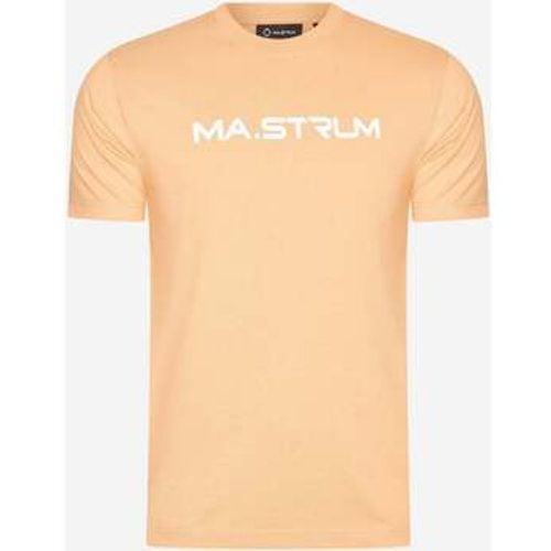 T-Shirts & Poloshirts Chest print tee - peach - Ma.strum - Modalova