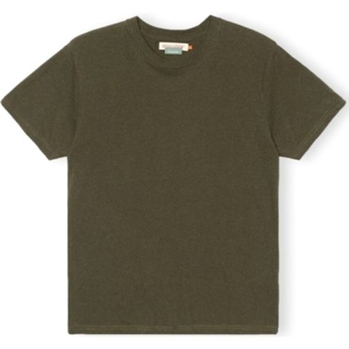 T-Shirts & Poloshirts T-Shirt Regular 1051 - Army/Melange - Revolution - Modalova