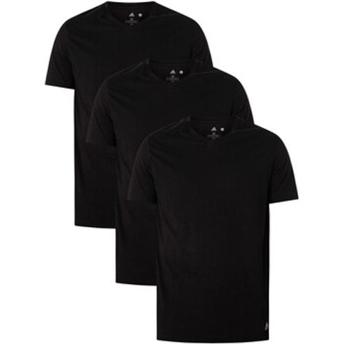 Pyjamas/ Nachthemden 3er-Pack Lounge-T-Shirts mit V-Ausschnitt - Adidas - Modalova
