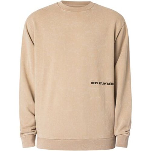 Sweatshirt Sweatshirt mit Logo-Rückseite - Replay - Modalova