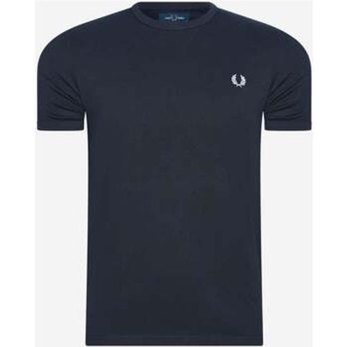 T-Shirts & Poloshirts Ringer-T-Shirt - marineblau - Fred Perry - Modalova