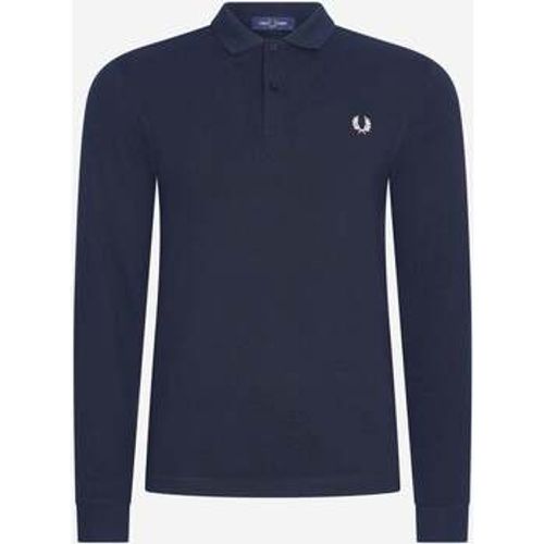 Poloshirt LS plain shirt - navy - Fred Perry - Modalova