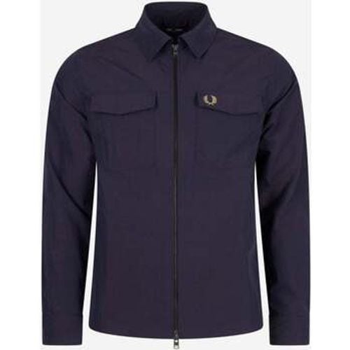 Hemdbluse A Zip overshirt - navy - Fred Perry - Modalova