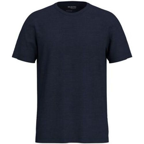 T-Shirts & Poloshirts 16092508 ASPEN-NAVY BLAZER - Selected - Modalova