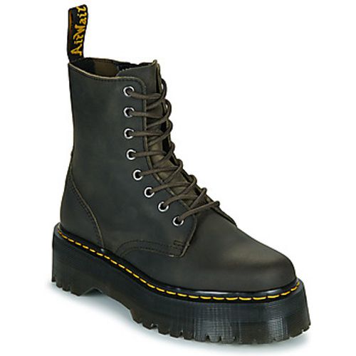 Damenstiefel Jadon Charcoal Grey Burnished Waxy Pull Up - Dr. Martens - Modalova