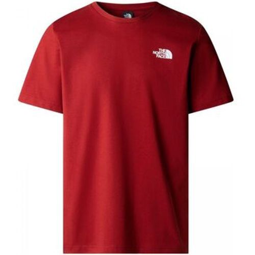 T-Shirts & Poloshirts NF0A87NP M SS BOX NSE TEE-POJ IRON RED - The North Face - Modalova