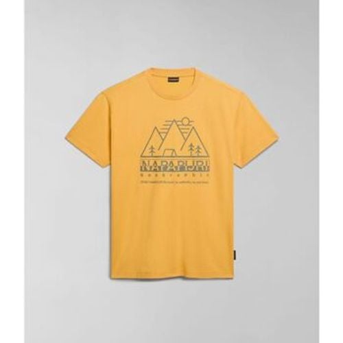 T-Shirts & Poloshirts S-FABER NP0A4HQE-1YJ YELLOW KUMQUAT - Napapijri - Modalova