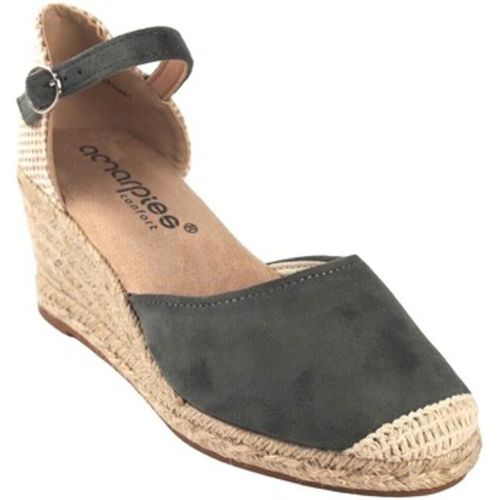 Schuhe Zapato señora 26484 acx kaki - Amarpies - Modalova