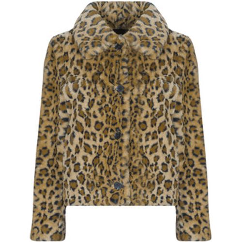 Damenmantel CECILE PRINT LEOPARD FAUX FUR - Guess - Modalova