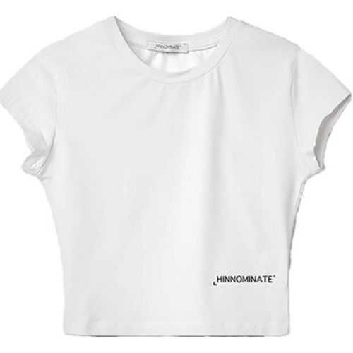 T-Shirts & Poloshirts T-Shirt Mezza Manica In Bielastico - Hinnominate - Modalova