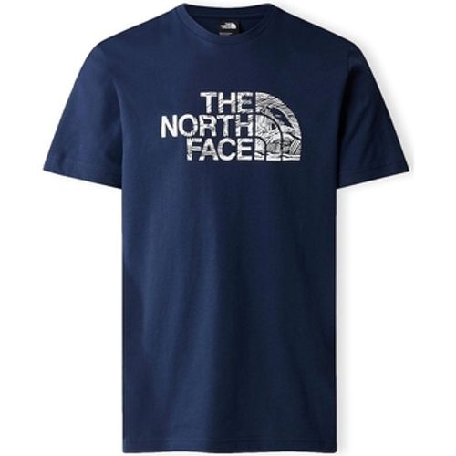 T-Shirts & Poloshirts Woodcut Dome T-Shirt - Summit Navy - The North Face - Modalova