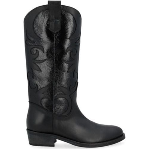 Damenstiefel Texanisch schwarz - Via Roma 15 - Modalova