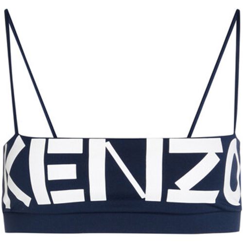 Kenzo Blusen Top blau mit Logo - Kenzo - Modalova