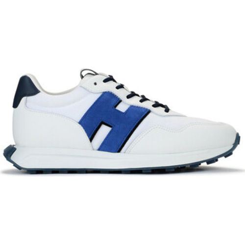 Sneaker Sneaker H601 aus weißem und blauem Leder und - Hogan - Modalova
