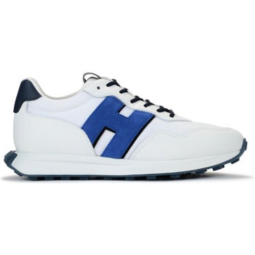 Sneaker Sneaker H601 aus weißem und blauem Leder und - Hogan - Modalova