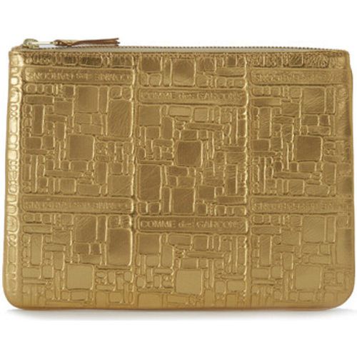 Geldbeutel Clutch Goldfarbenes Portemonnaie aus Leder von Comme des - Comme des Garcons - Modalova