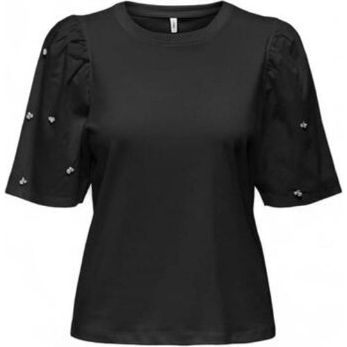 T-Shirt ONLLINA S/S PUFF SHINE TOP JRS 15315551 - Only - Modalova