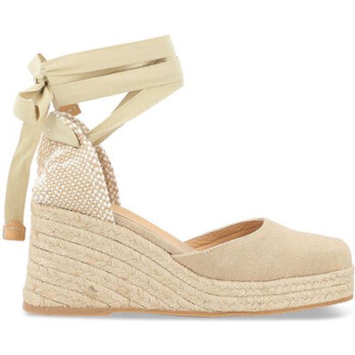 Damenschuhe Castañer Espadrilles Tina aus beigem Stoff - Castaner - Modalova