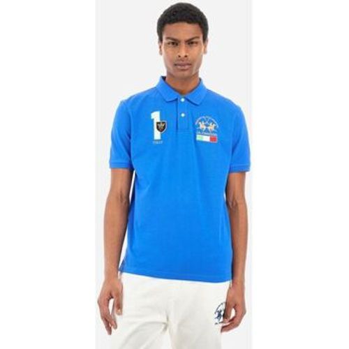 T-Shirts & Poloshirts YMP315-PK031-07049 PRUNCESS BLUE - LA MARTINA - Modalova