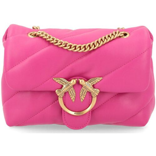 Taschen Tasche Mini Love Bag Puff Maxi Quilt in fuchsia Leder - pinko - Modalova