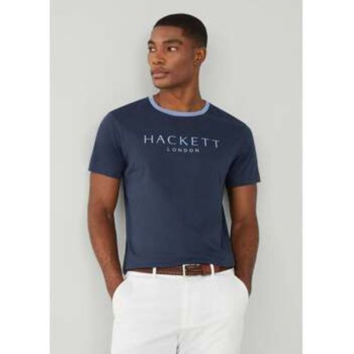 T-Shirts & Poloshirts Heritage classic tee - navy - Hackett - Modalova